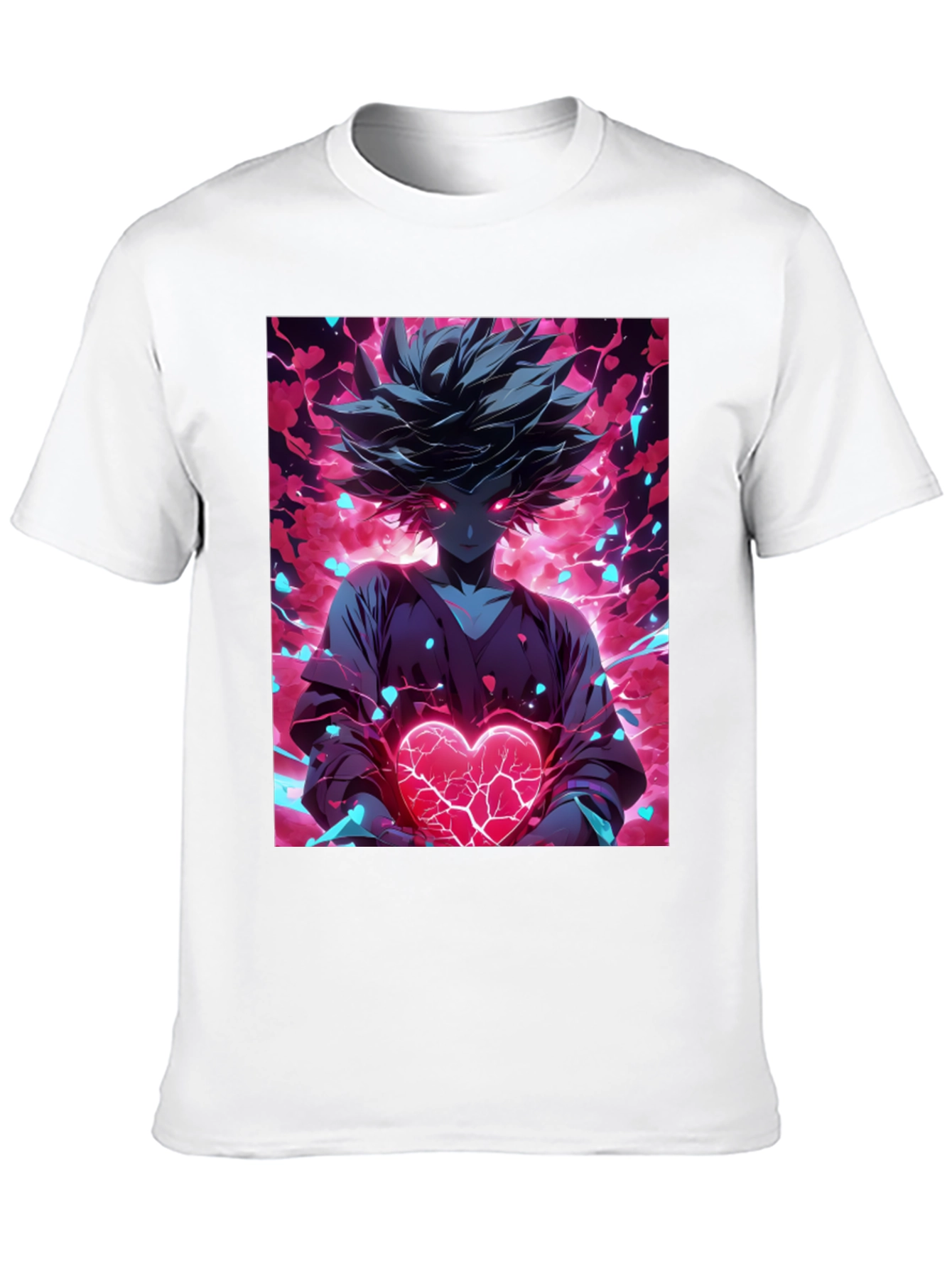 Anime Heart T-Shirt - Graphic Tee