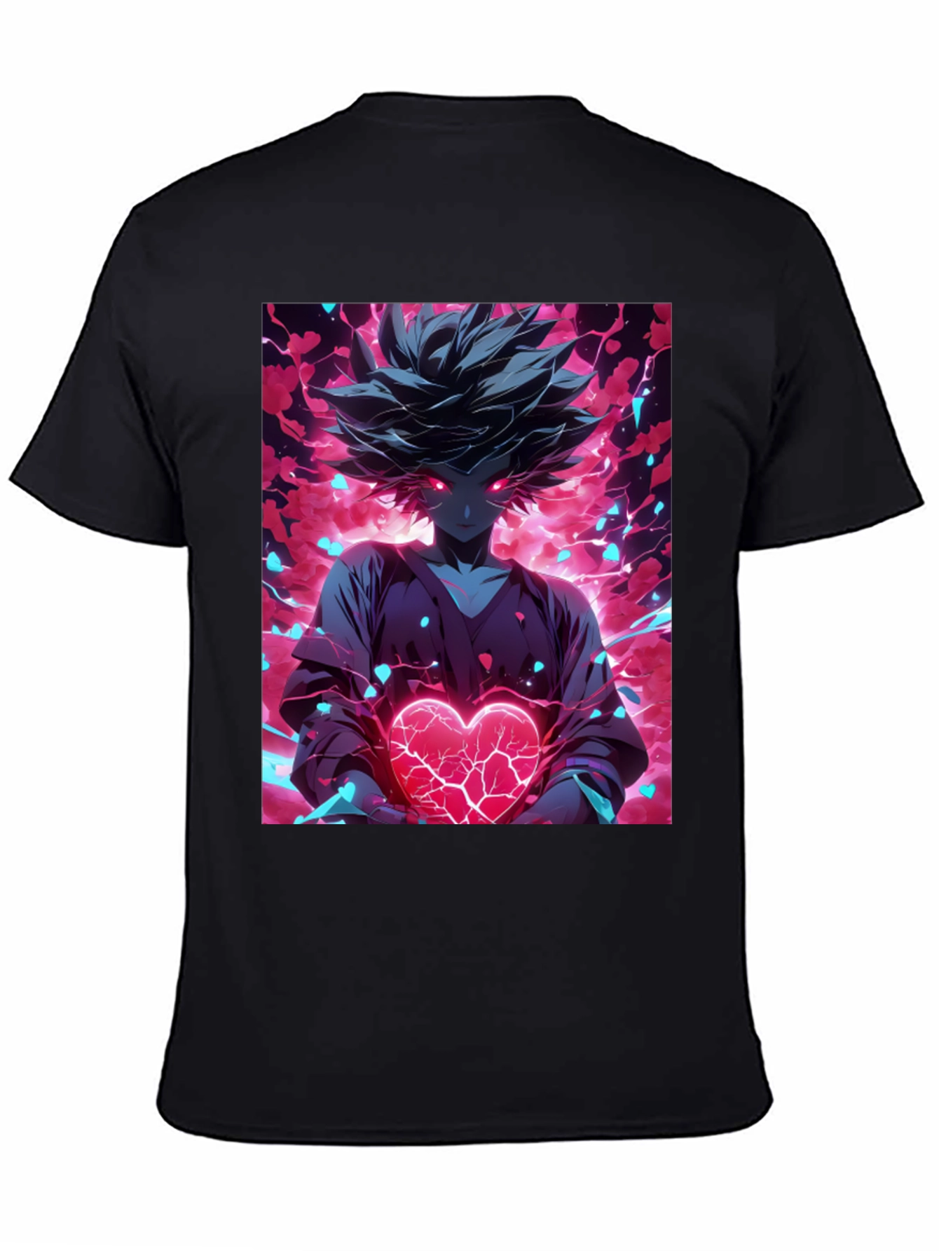 Anime Heart T-Shirt - Graphic Tee