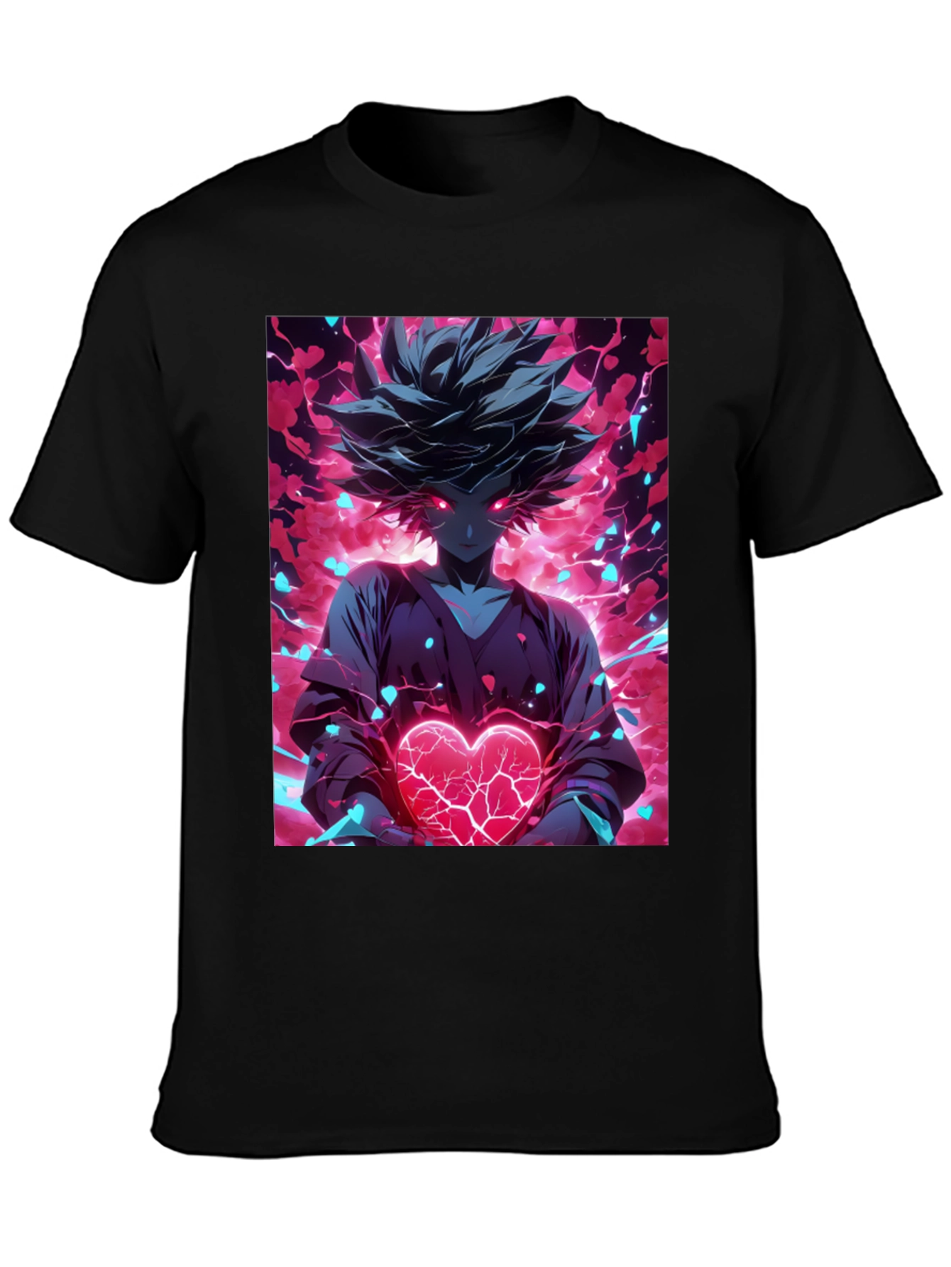 Anime Heart T-Shirt - Graphic Tee