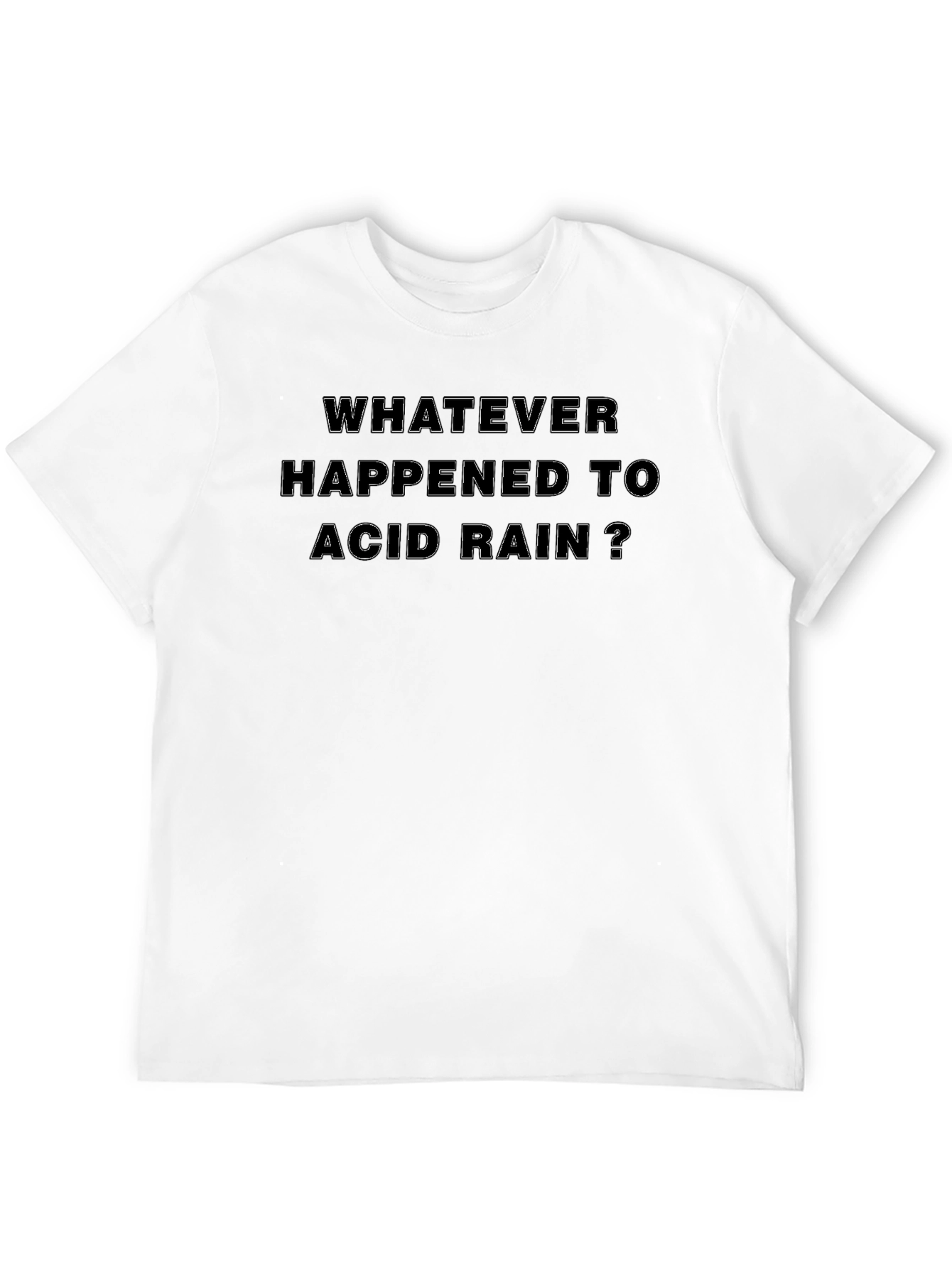 Acid Rain Graphic Black T-Shirt