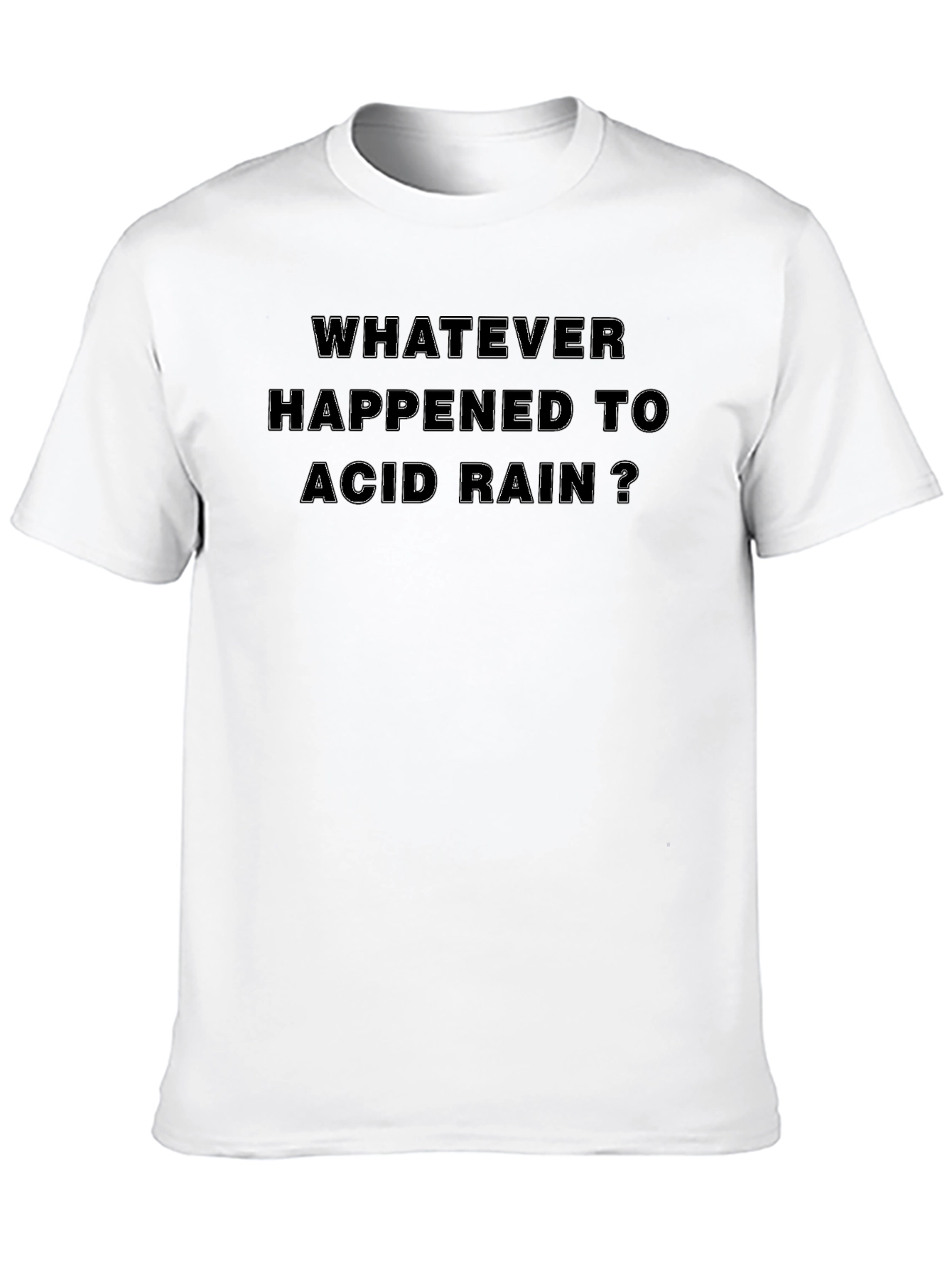 Acid Rain Graphic Black T-Shirt