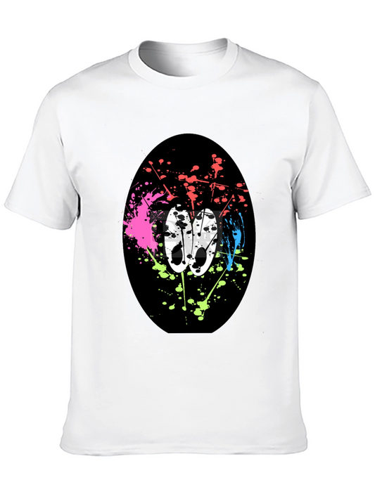 Abstract Paint Splatter T-Shirt