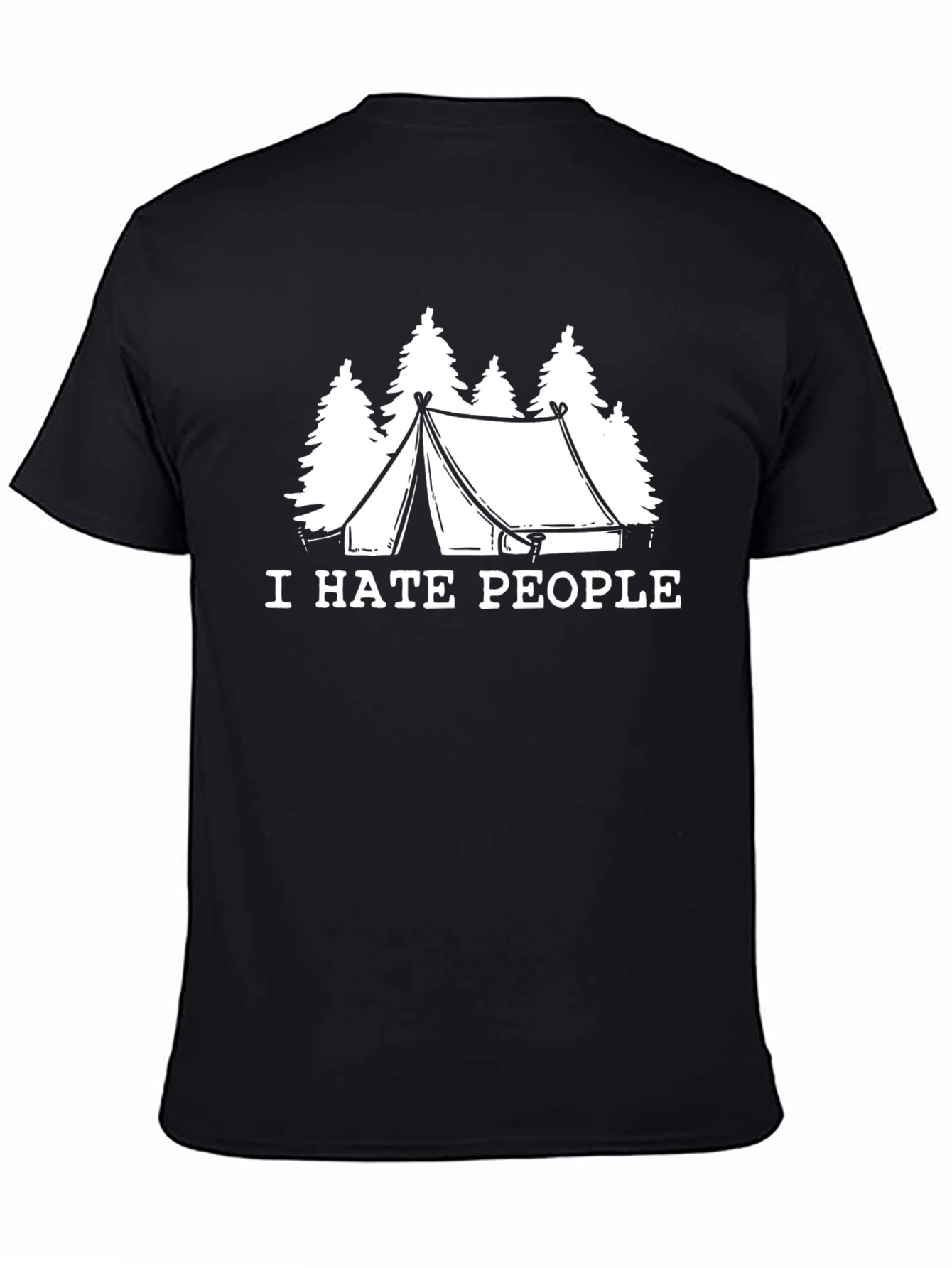 I Hate People Camping T-Shirt