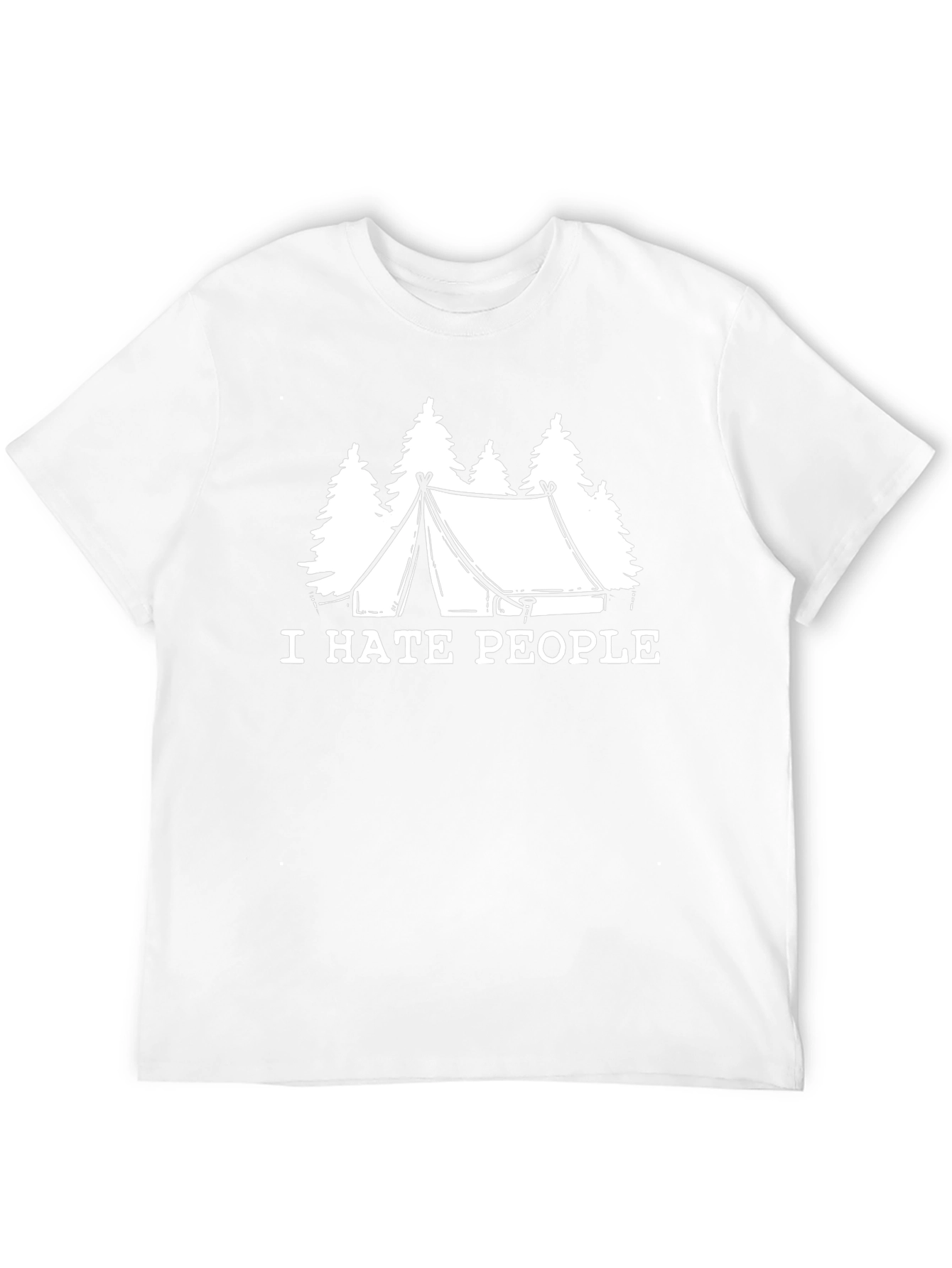 I Hate People Camping T-Shirt