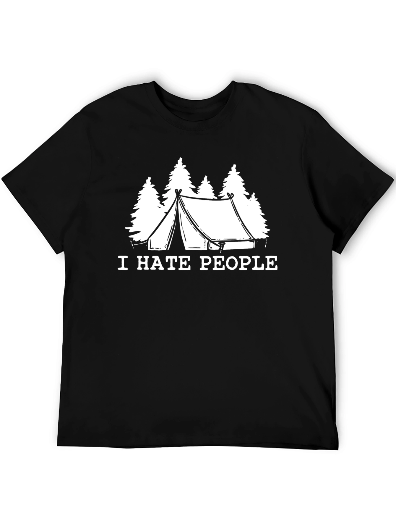 I Hate People Camping T-Shirt