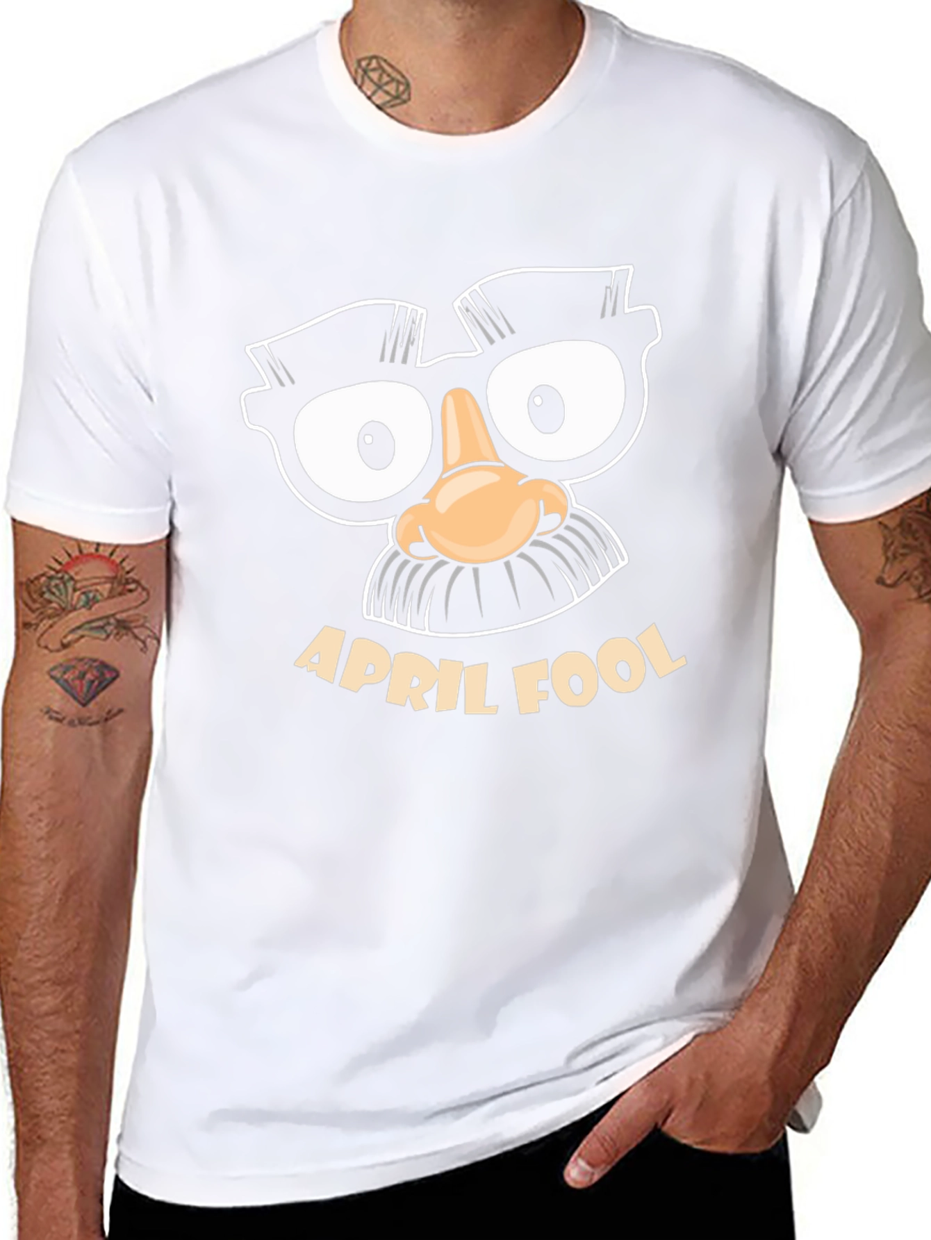 April Fools Day Gag T-Shirt - Disguise Costume Tee